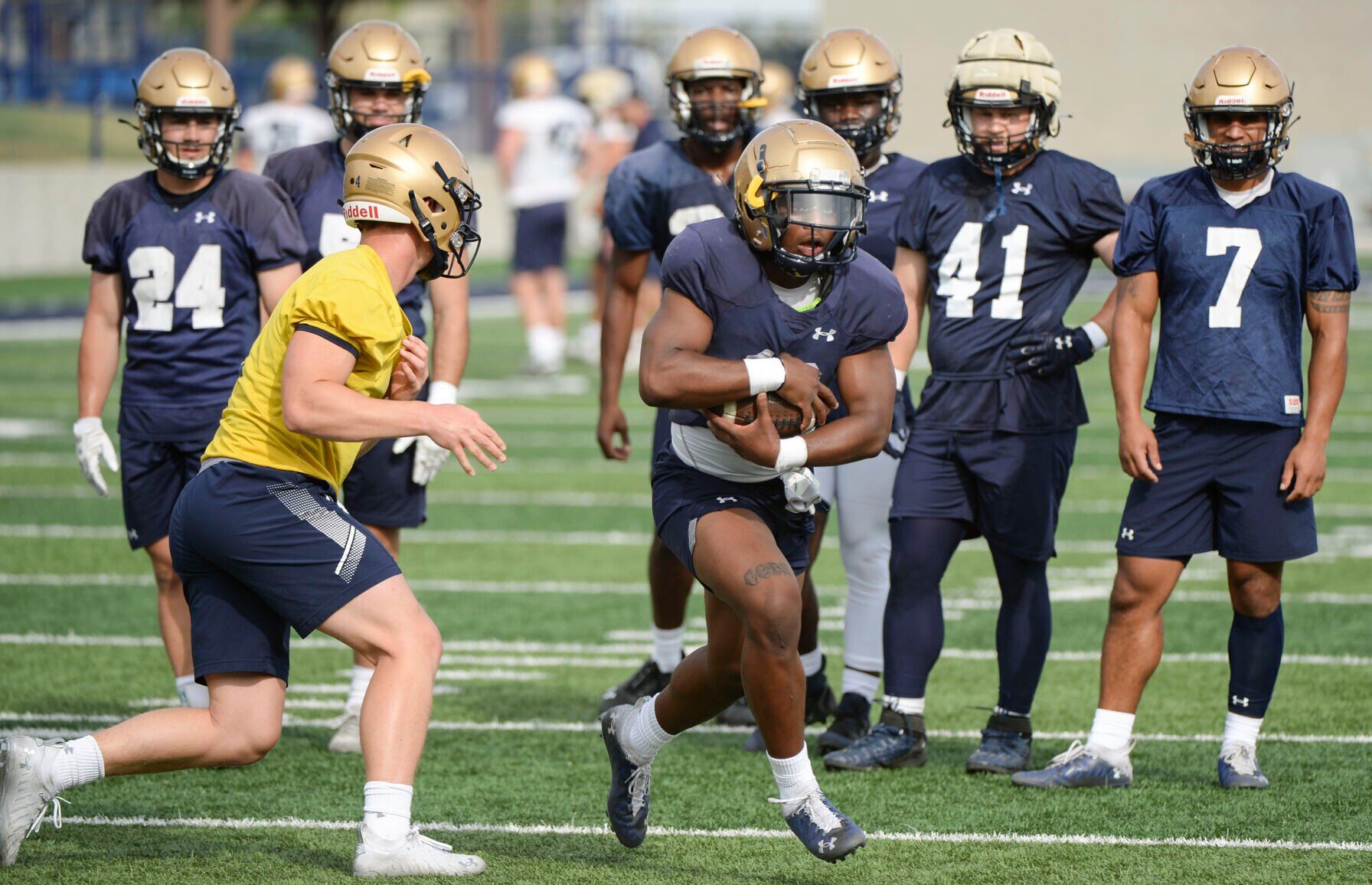 Fall Football Camp, MSU